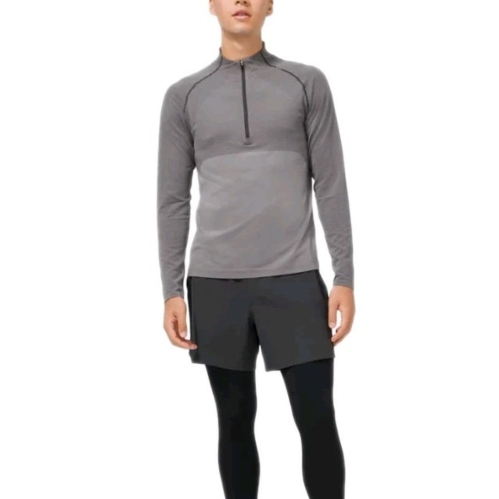 Lululemon Metal Vent Tech Half 1/2 Zip Mens Large‎